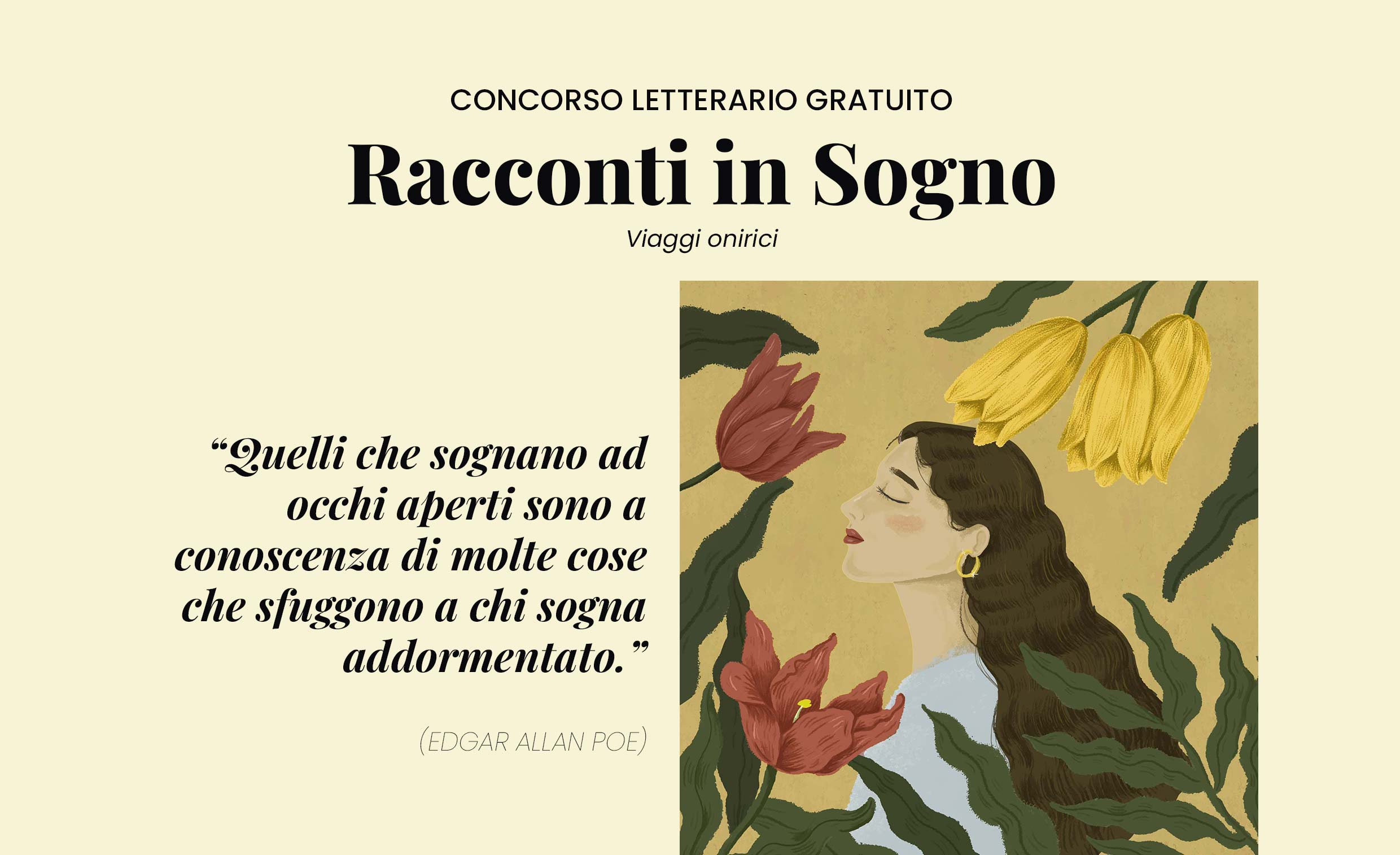 Viaggi onirici: al via la prima edizione del concorso Racconti in Sogno