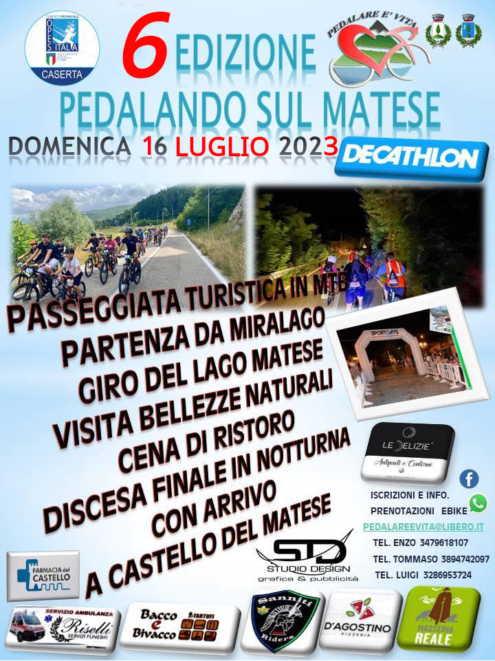 La Pedalata sul Matese del 16 luglio 2023 l'opportunità di approfondire la conoscenza del territorio e delle sue peculiarità naturalistiche.