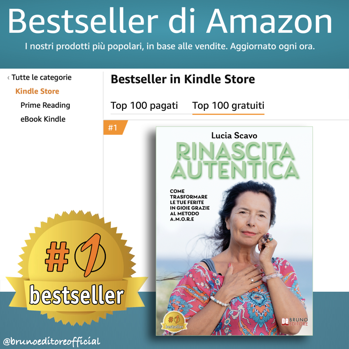 Lucia Scavo: Bestseller “Rinascita Autentica”, il libro su come superare le difficoltà della vita e vivere un’esistenza all’insegna della serenità