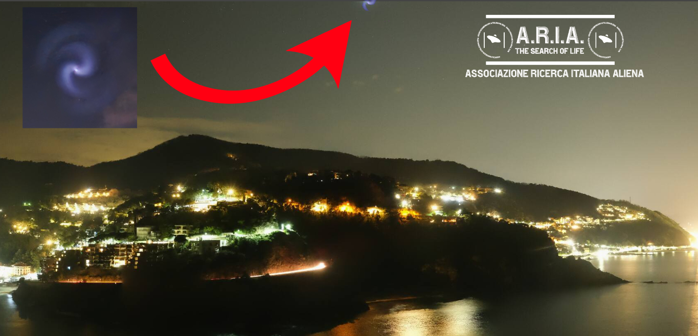 Un Fenomeno Celeste Affascinante: La Spirale Luminosa nel Nord Italia