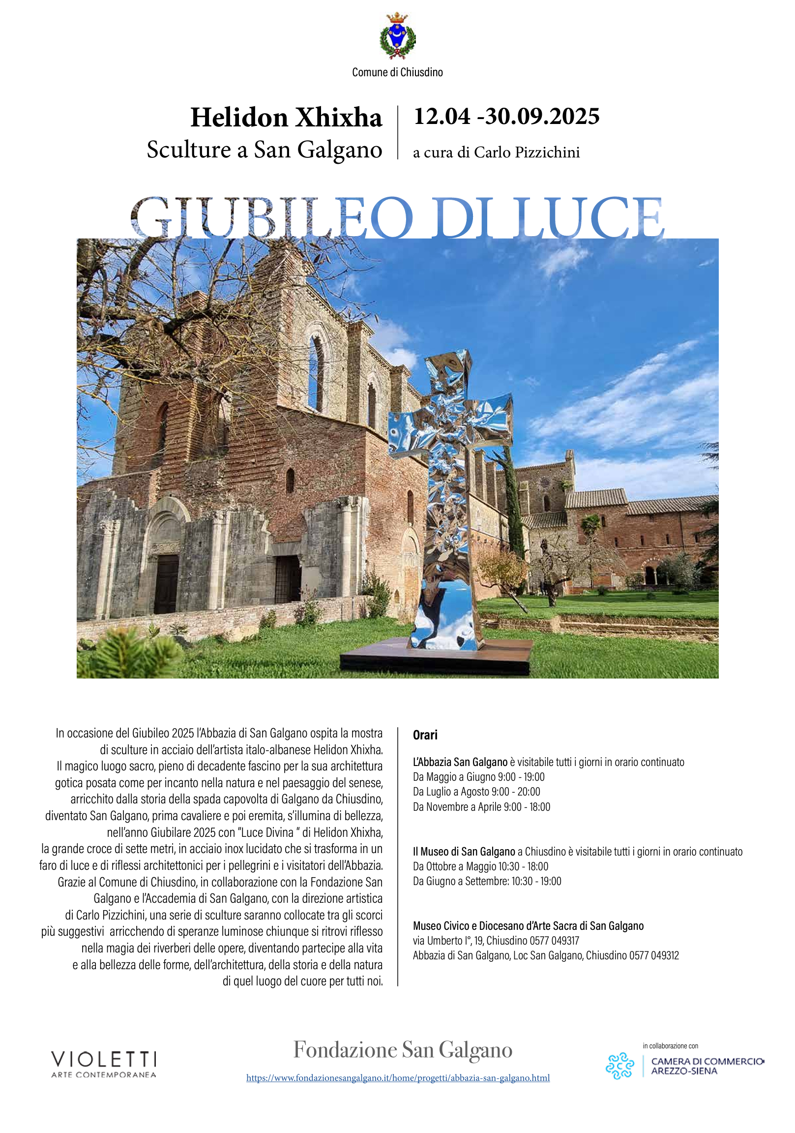 GIUBILEO DI LUCE di HELIDON XHIXHA