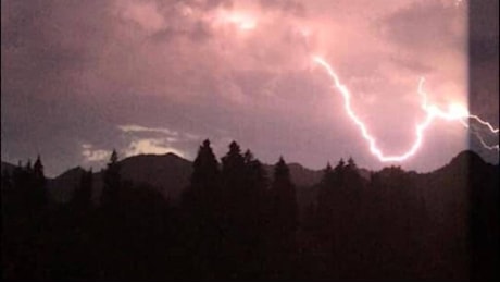 Bergamo, allerta meteo arancione per temporali fino a mezzanotte