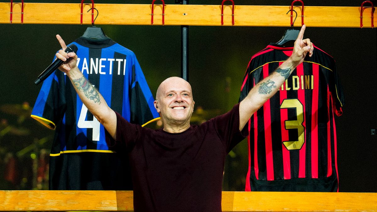 Max Pezzali chiude con un bis a San Siro il tour dei record negli Stadi