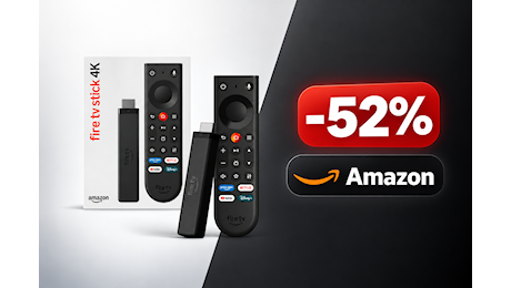 Fire TV Cube in offerta: Amazon taglia il prezzo e punta su Alexa e 4K