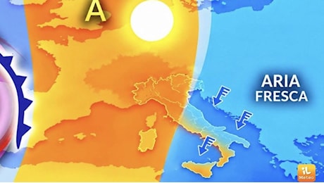 Meteo, l'alta pressione riconquista l'Italia: sole al Centro-Nord, vento e ultimi rovesci al Sud