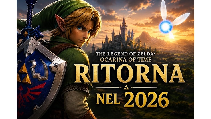 The Legend of Zelda: Ocarina of Time torna su Nintendo Switch 2, uscita fissata nel 2026 - Gametimers