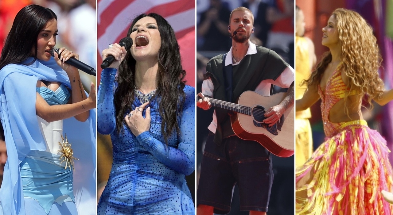 Mondiali Halftime Show, pagelle look: Justin Bieber Hallelujah (7), Shakira una regina (10), Maria Becerra sole dell'Argentina (9)