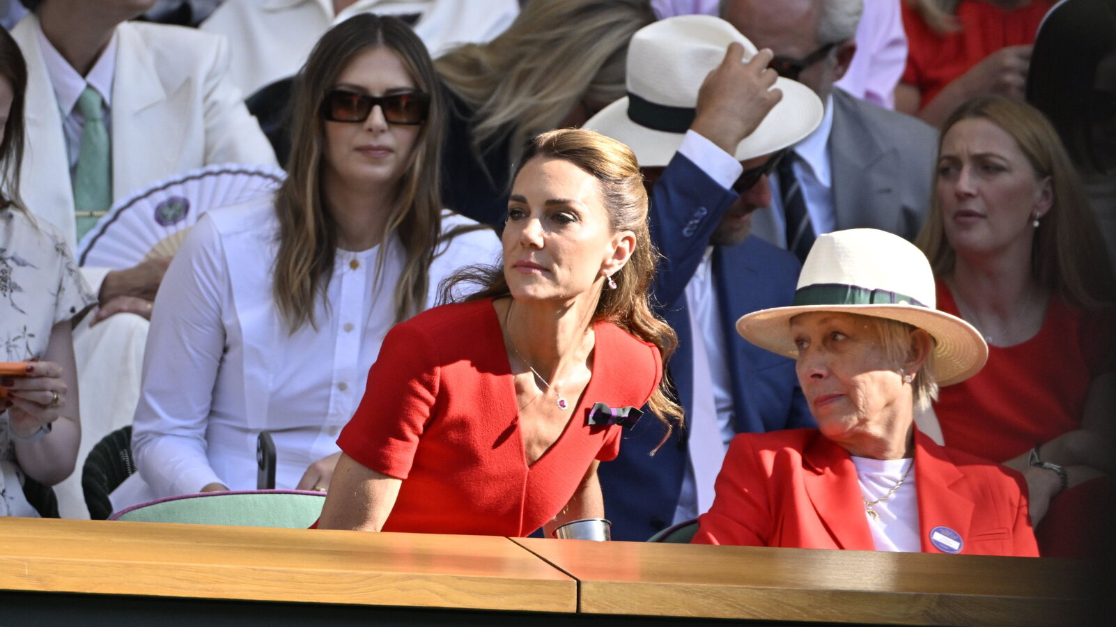 Royal Box di Wimbledon. Da William e Kate a Merz e Dustin Hoffman