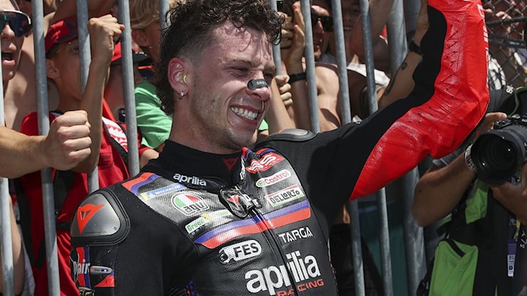 Bezzecchi: Incredibile, sogno realizzato. Bagnaia: Finale sofferto... - Sportmediaset