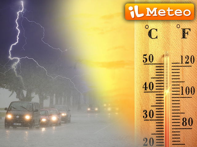 Meteo: prossime ore, pressione in calo al Nord, arrivano forti temporali, raffiche di vento e grandinate