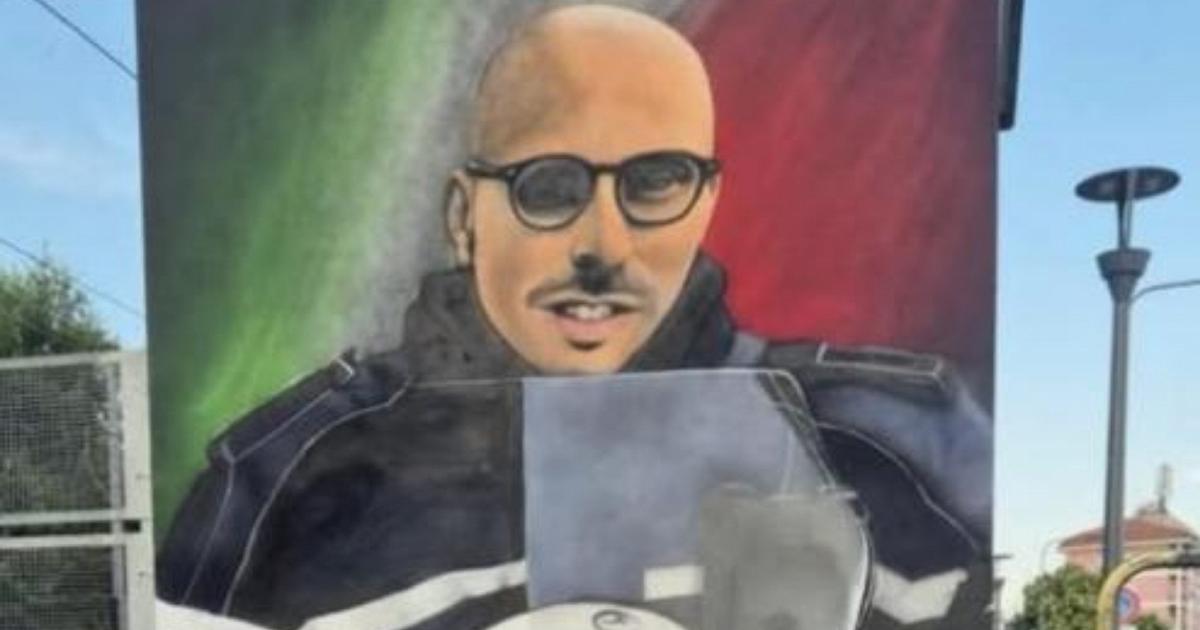 Imprezzabile, un murales per ricordare il suo sacrificio