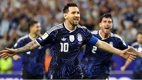Giordania-Argentina 1-3 ai Mondiali 2026: Messi record