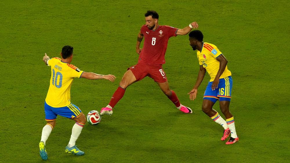 La Colombia ferma il Portogallo e si regala il primo posto
