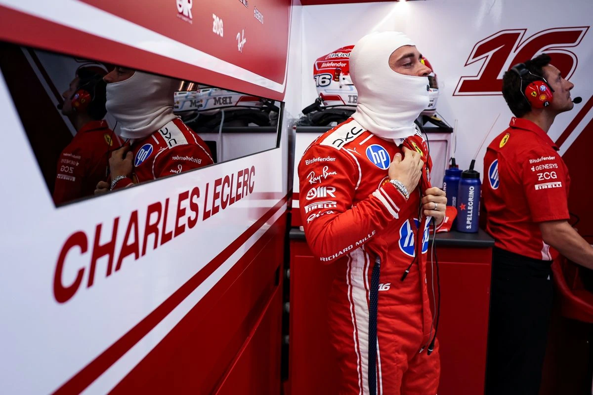 Leclerc: “Siamo un po’ sorpresi in negativo dalle nostre prestazioni in curva”