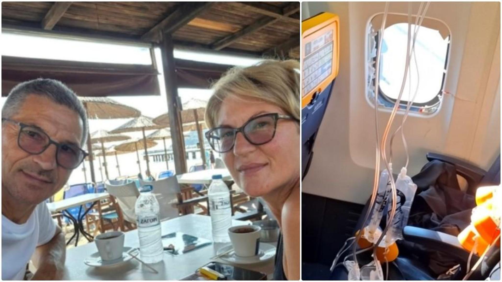 Uomo risucchiato dal finestrino su aereo Ryanair, la moglie: “Lo tenevo per le gambe. Ora non parla”