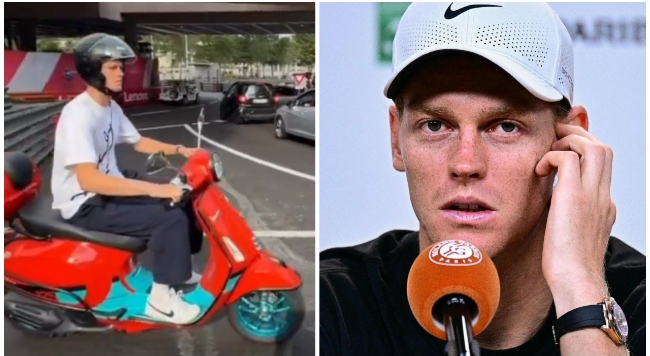 Sinner a Montecarlo, beccato in Vespa da un fan. Così si prepara a Wimbledon: la F1, le analisi, gli allenamenti. Il retroscena su Roma: «Non ce la fa più»