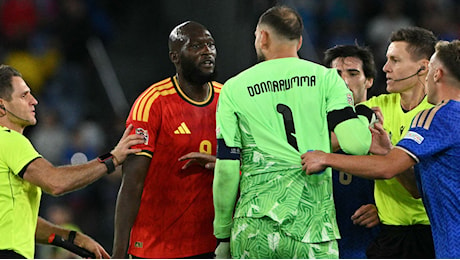 Donnarumma-Lukaku, lite nel finale di Italia-Belgio: cosa è successo
