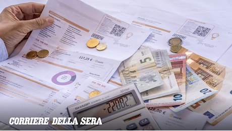 Bollette, luce 37,3% e gas 12,7%: l'allarme di Federconsumatori