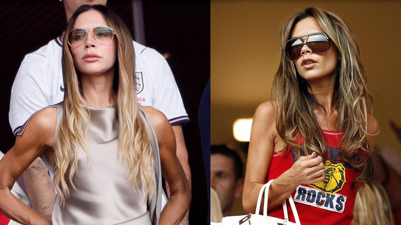 Victoria Beckham ritorna all'estetica da Wag e decreta il ritorno del balayage