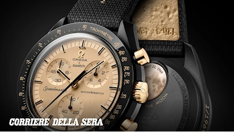 MoonSwatch Mission to The Moon 1969: l’oro celebra l’allunaggio