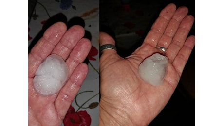 Temporali intensi in Lombardia nella serata di Martedì: grandine fino a 5 cm in Val Brembana