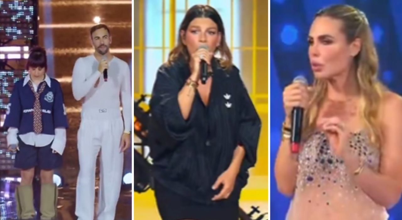 Tim Battiti Live, pagelle look: Blasi idraulico con strass (5), Berti al casinò (7,5), Emma da cartellino rosso (4), Mengoni e Mango rimandati (5)