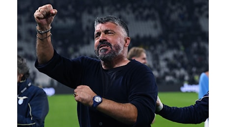 Lazio, l'inizio perfetto di Gattuso è già storia: 19 punti e primato con l'Inter