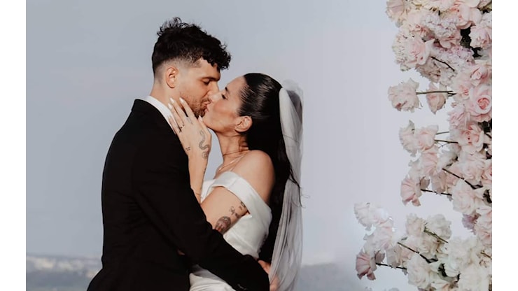 Valentina Vignali e Fabio Stefanini si sono sposati, le foto del matrimonio a Bracciano - Sky TG24