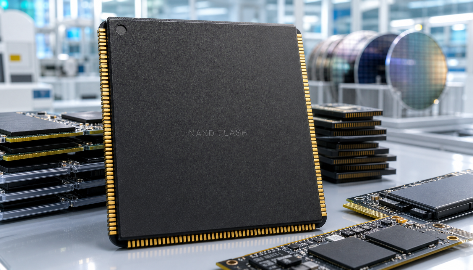 NAND flash, prezzi +234% nel 2026: sollievo solo a metà 2027