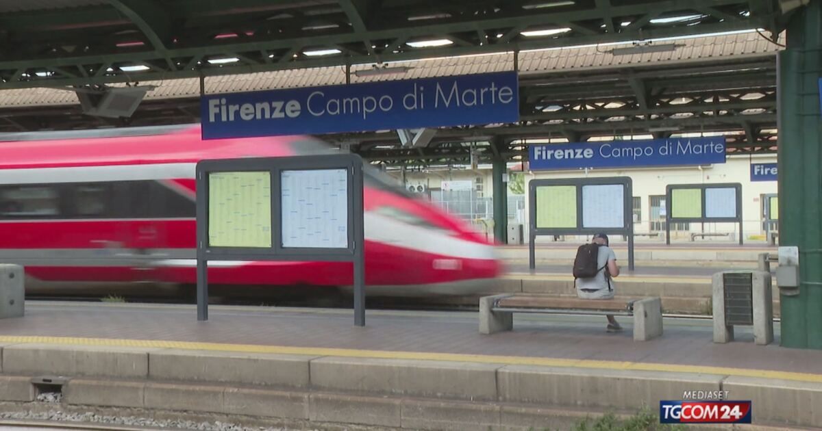 Tgcom24: Lavori a Firenze, in tilt la linea ferroviaria alternativa Video