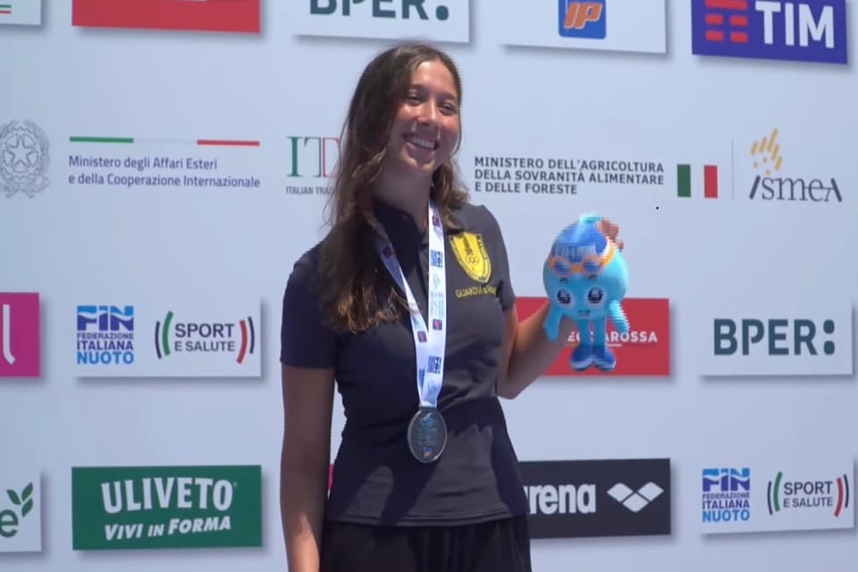 Internazionali di Nuoto: Letizia Milesi oro e argento, firma due record italiani nella rana