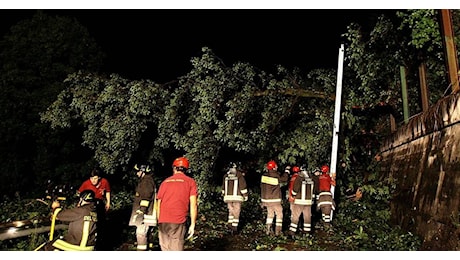 Maltempo Valtellina: temporale violento e decine di soccorsi