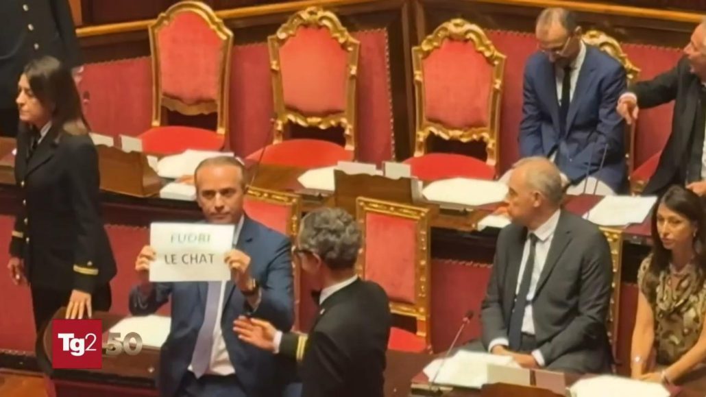 RAINEWS * POLITICA: «CAOS IN SENATO PER LE CHAT SU DELMASTRO, RIMASTE SECRETATE. IL DIBATTITO NON SI PLACA SU BOLOGNA»