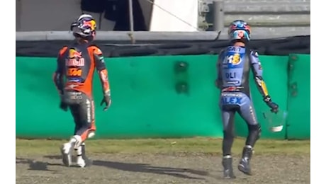 Acosta dopo l'incidente:Alex Marquez ha sbagliato, così sono le corse"