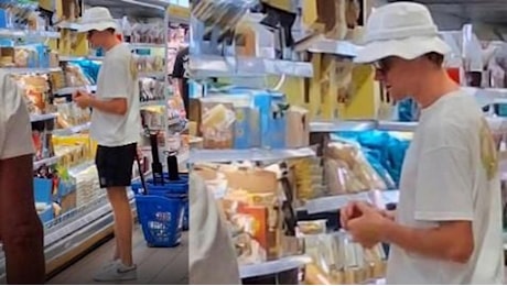 Sinner, da Wimbledon al discount di Palau: il re del tennis fa la spesa tra i formaggi
