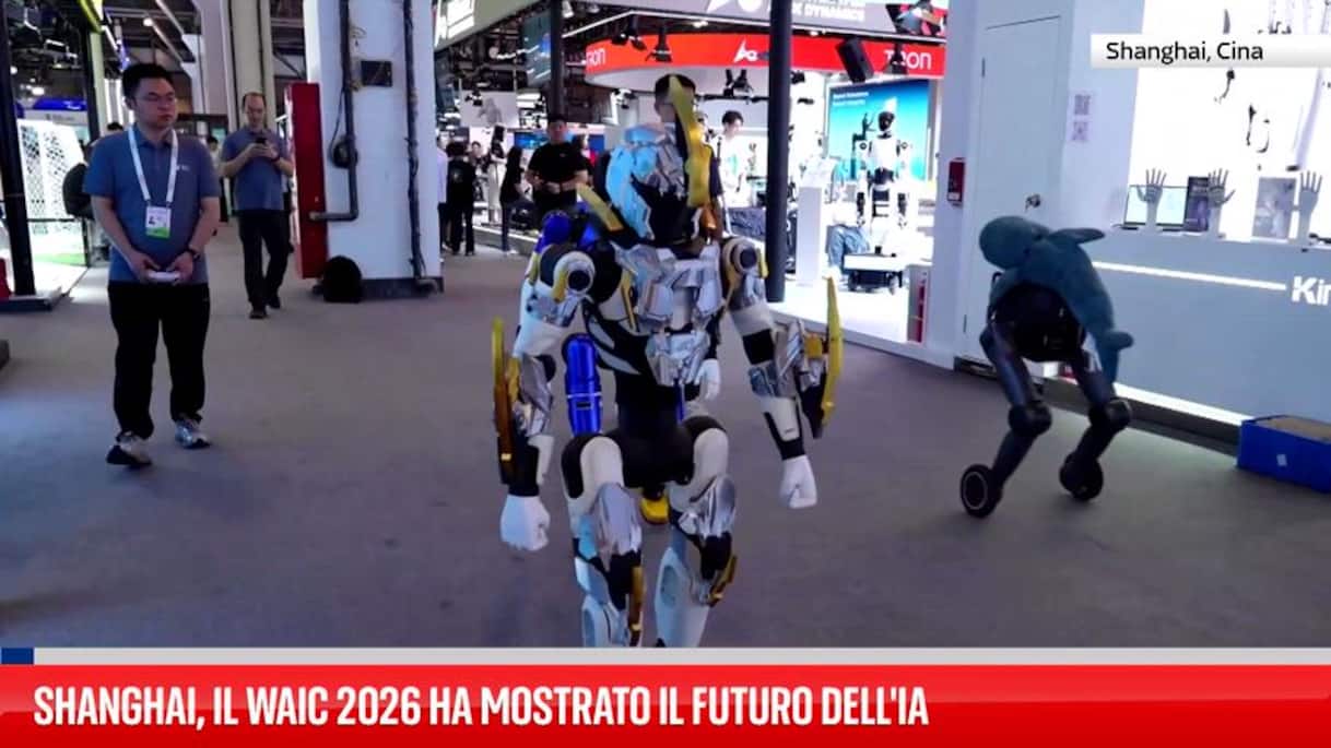 Shanghai, il WAIC 2026 ha mostrato il futuro dell'IA