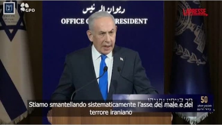 Netanyahu: «Stiamo schiacciando l’asse del male e del terrore in Iran» - Corriere della Sera