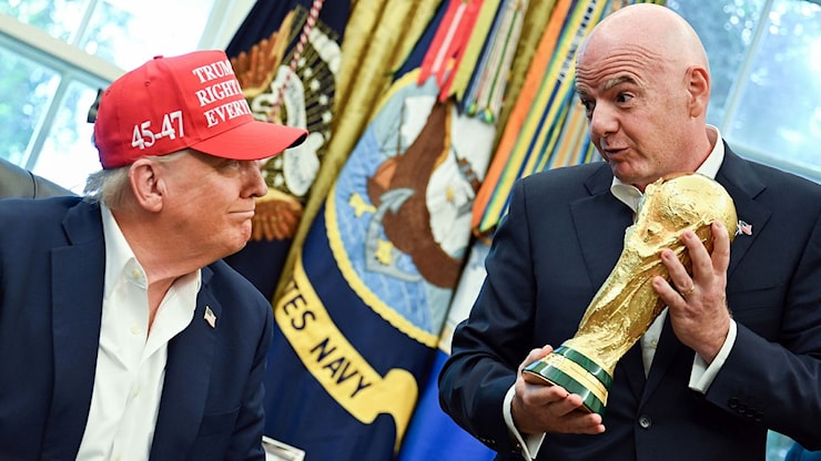 Mondiali 2026, Infantino e Trump: Il Mondiale migliore di sempre - Sportmediaset
