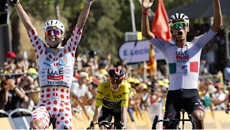Tour de France Pogacar Del Toro: il gesto di Pogacar per Del Toro e la vittoria