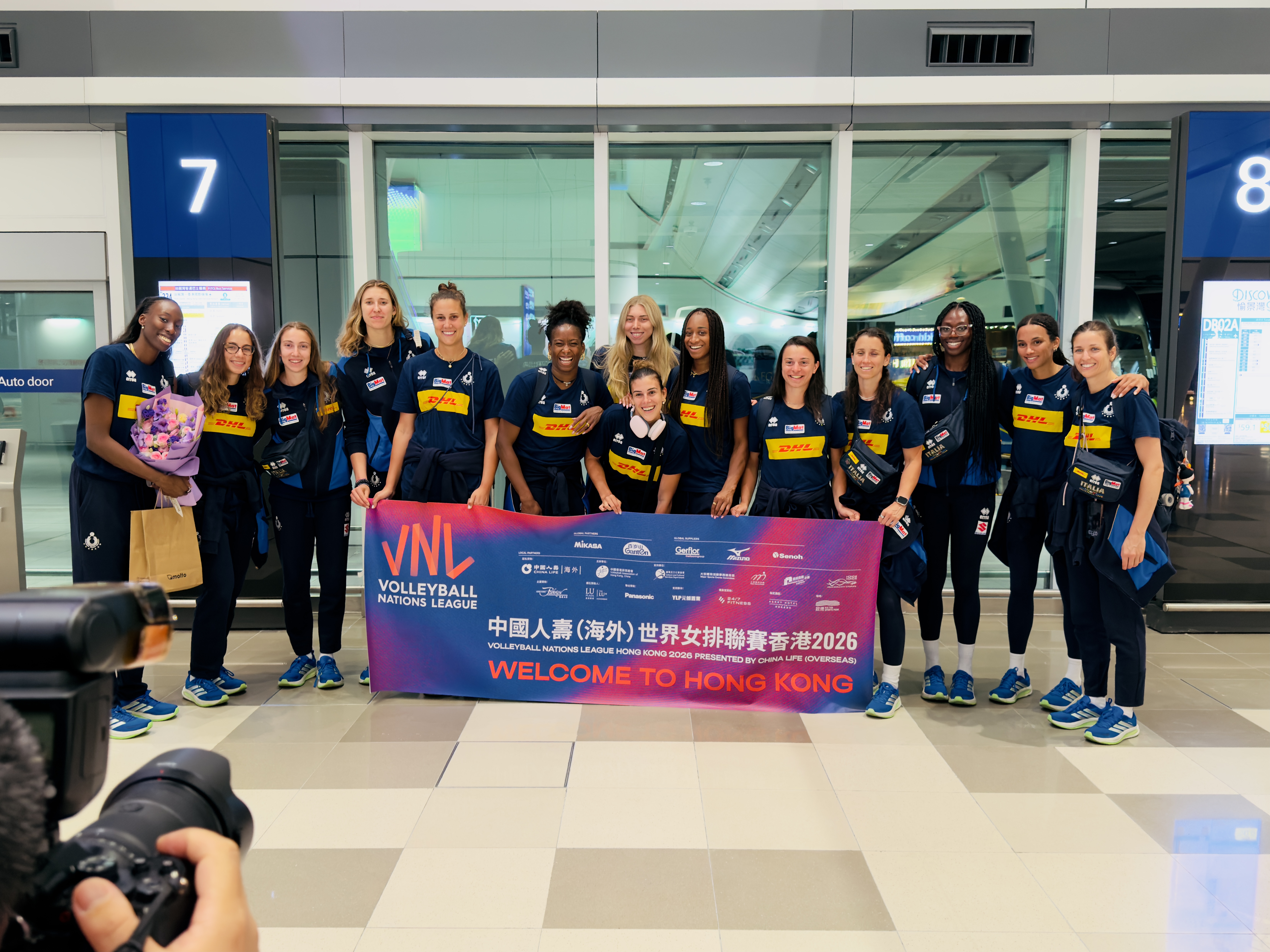 VNL: l’Italia è sbarcata ad Hong-Kong per la week 3