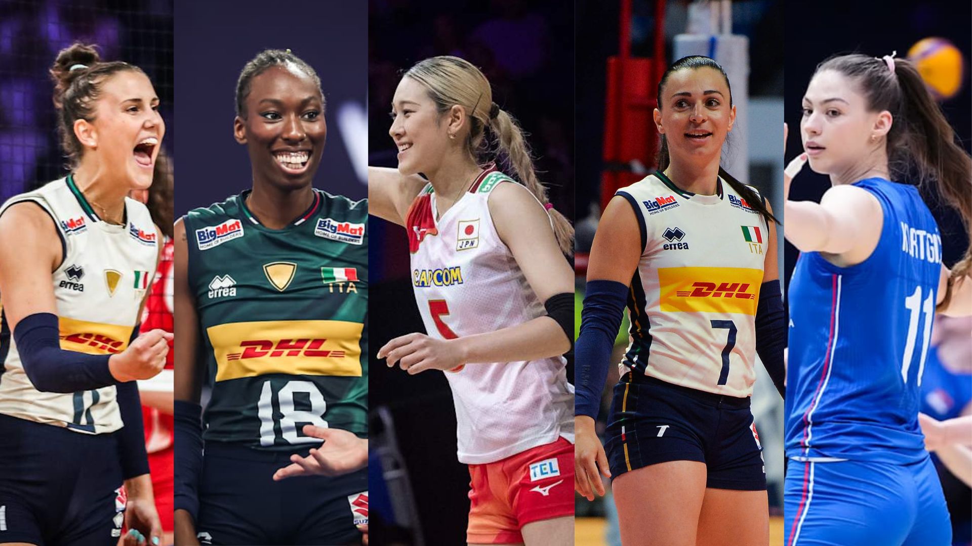 Week 3 di VNL: cinque atlete Vero Volley a caccia di un posto alle Finals