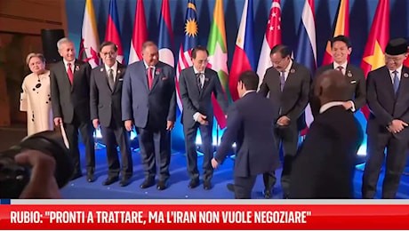 Rubio: Pronti a trattare, ma l'Iran non vuole negoziare