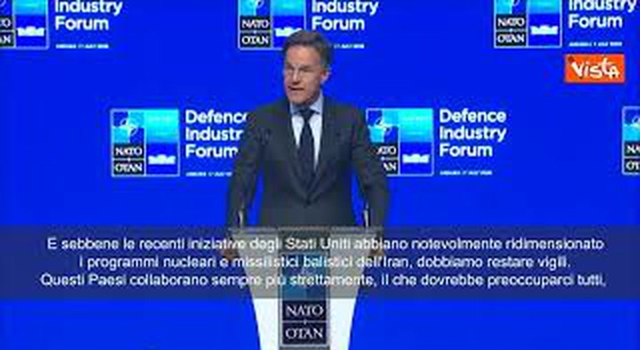 Rutte (Nato): Serve rivoluzione Industria Difesa. Ronzio deve trasformarsi in un ruggito