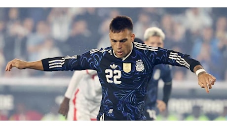 Argentina, show degliitaliani": in gol Lautaro, Paz e Mastantuono