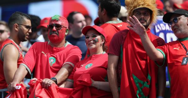 Francia-Marocco: la carica dei tifosi - Foto