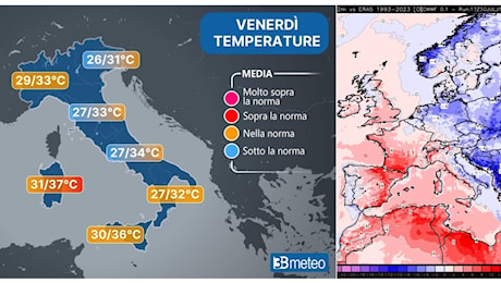 Aria fresca in arrivo anche al Sud (ma non subito), temperature sotto media: ecco quando e quanto durerà