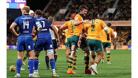 Australia-Italia 57-10, gli azzurri travolti a Perth: ennesima débâcle estiva