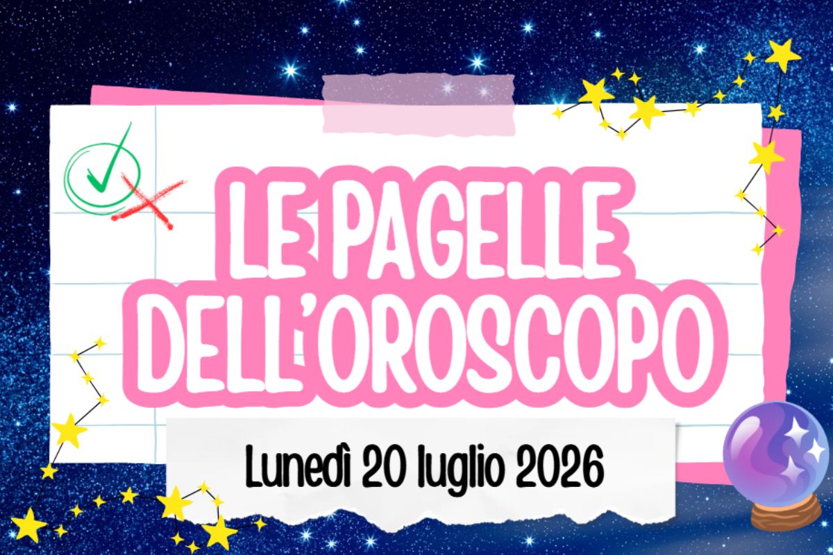 Oroscopo del 20 luglio: pagelle, voti e consigli per tutti i segni!