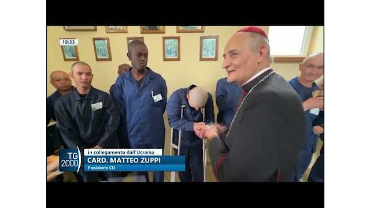 Zuppi in Ucraina vede i prigionieri russi: “Il Papa vi è vicino” - Tv2000