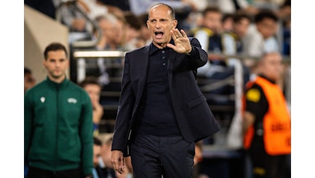 Allegri:Con De Bruyne un'incomprensione. Ma dobbiamo capirci: o io parlo inglese o lui italiano"